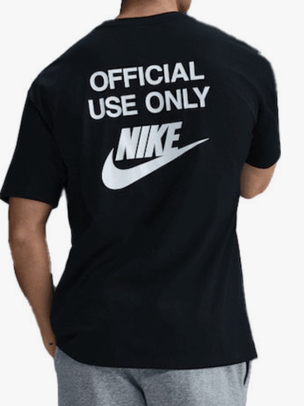Nike Sportswear Max90 “Official Use Only” Graphic T-Shirt Black Men's L